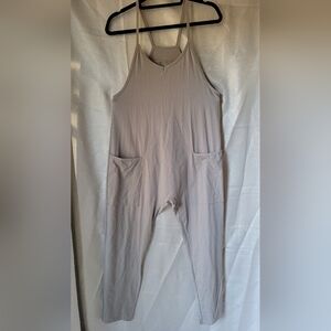 Jumpsuit Casual Rompers Sleeveless Loose Spaghetti Strap Baggy Overalls Jumpers